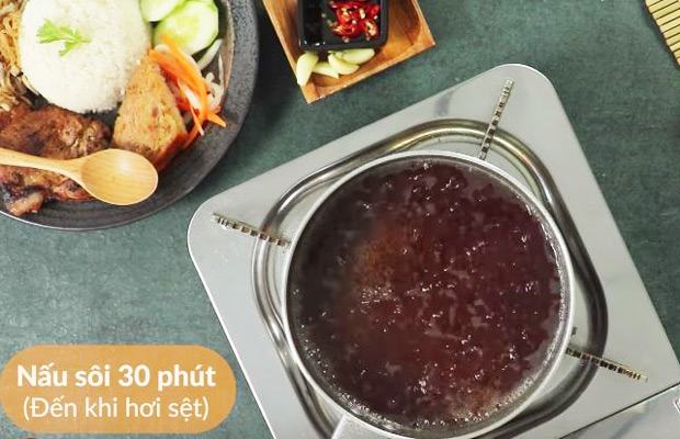 CÁCH LÀM NƯỚC MẮM KẸO ĂN CƠM SƯỜN
