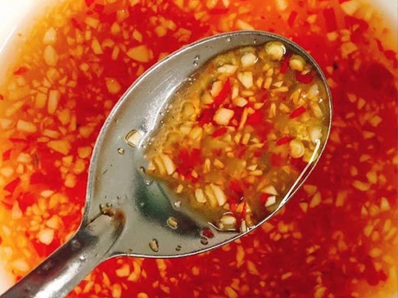 CÔNG THỨC LÀM NƯỚC CHẤM BÚN CHẢ HÀ NỘI NGON 3 Bun Cha (4)