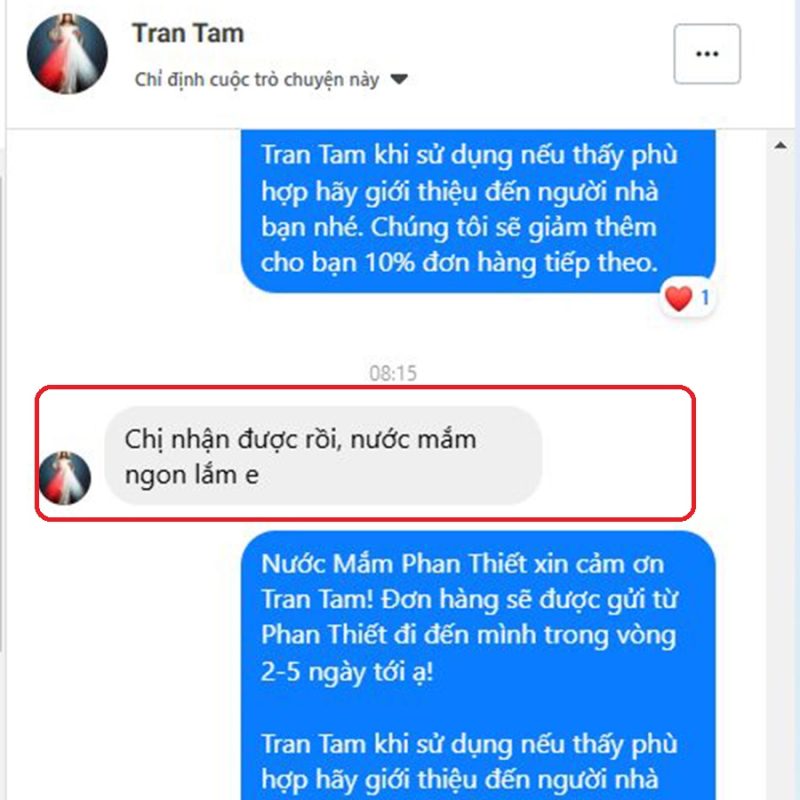 PHẢN HỒI KHÁCH HÀNG 34 Nước mắm truyền thống phan thiết