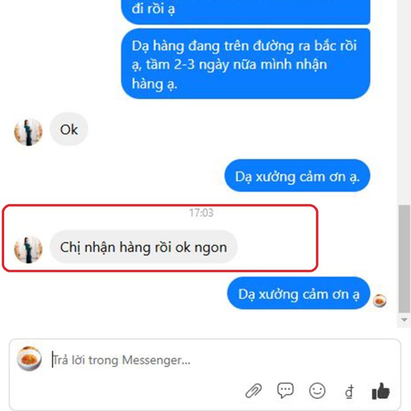 PHẢN HỒI KHÁCH HÀNG 35 Nước mắm truyền thống phan thiết