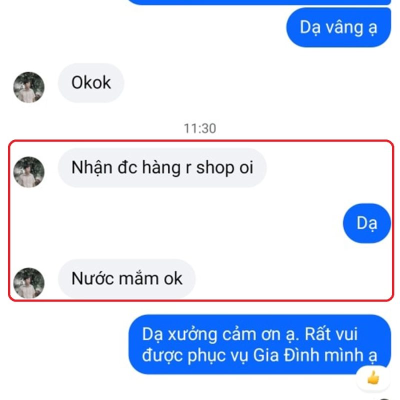 PHẢN HỒI KHÁCH HÀNG 28 Nước mắm truyền thống phan thiết