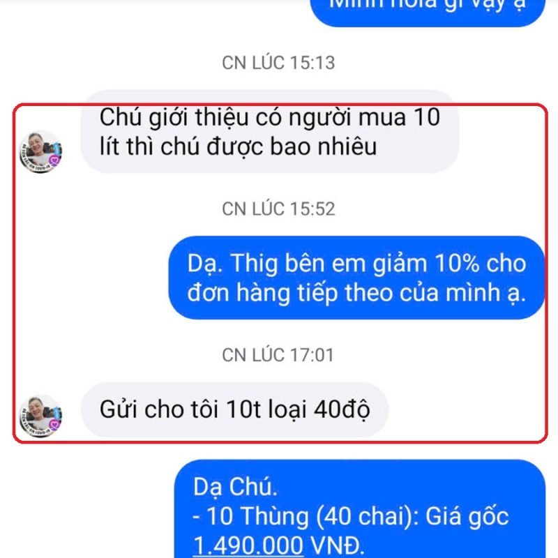 PHẢN HỒI KHÁCH HÀNG 38 Nước mắm truyền thống phan thiết